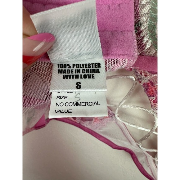 NWOT For Love and Lemons SAMPLE Tie Sleeve Corset SML - Picture 7 of 10